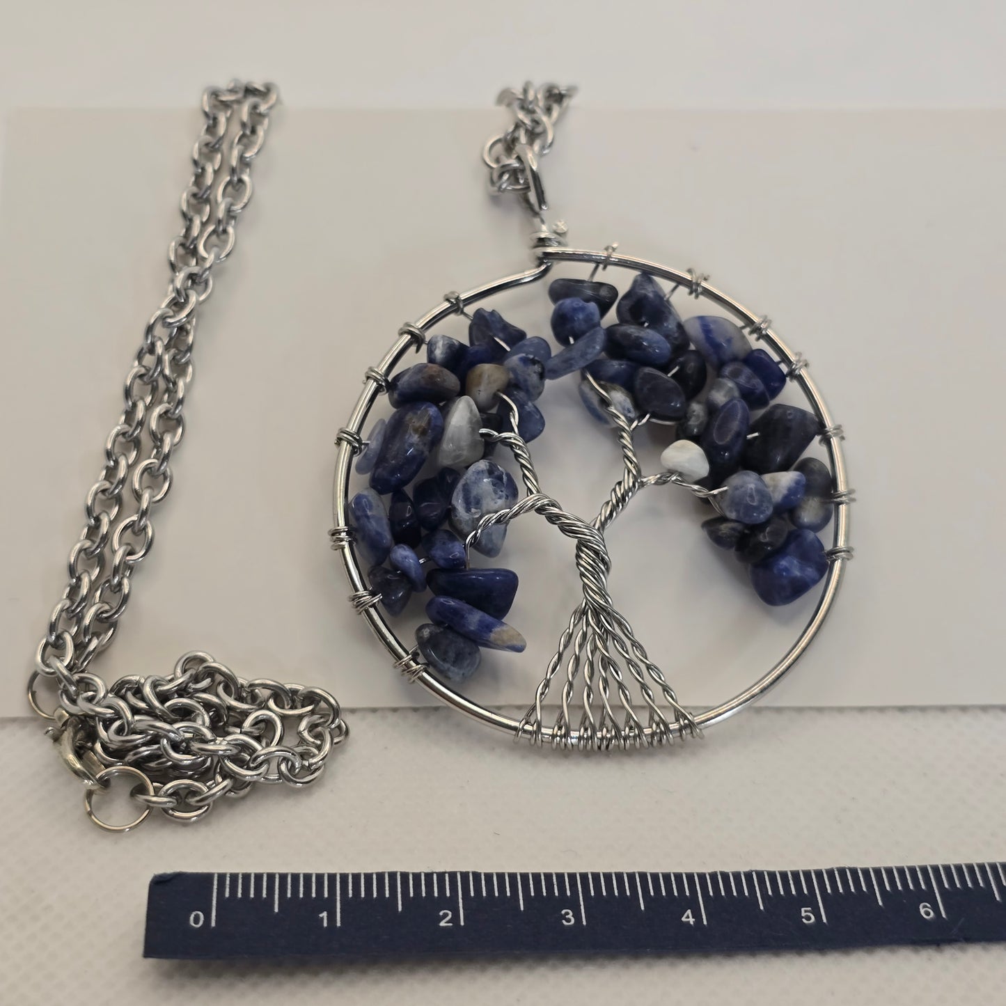Tree of life pendant - Sodalite