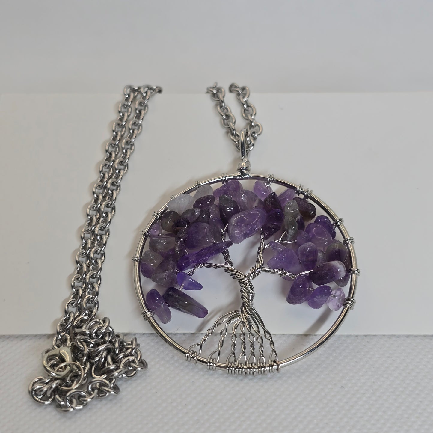 Tree of life pendant - Amethyst