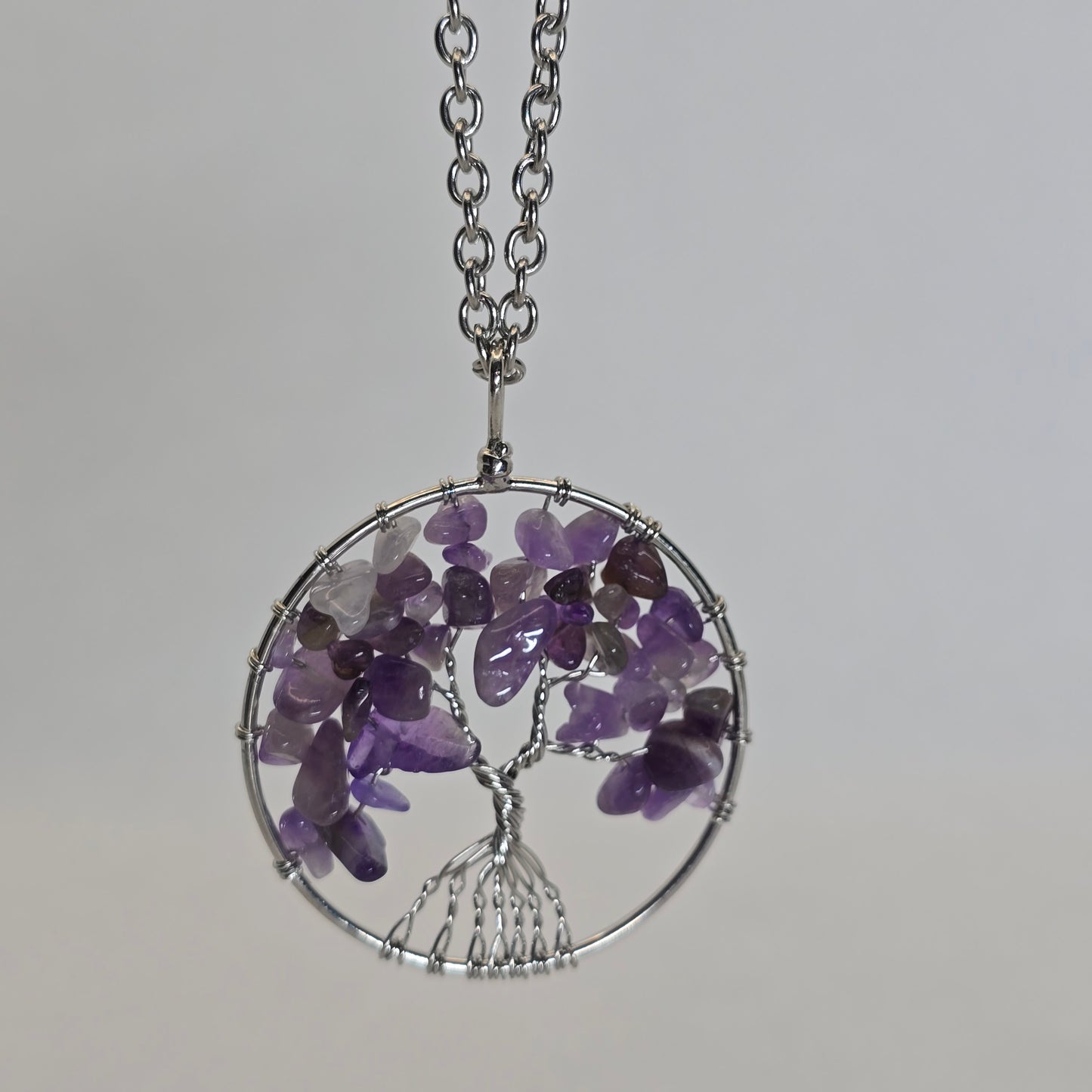 Tree of life pendant - Amethyst