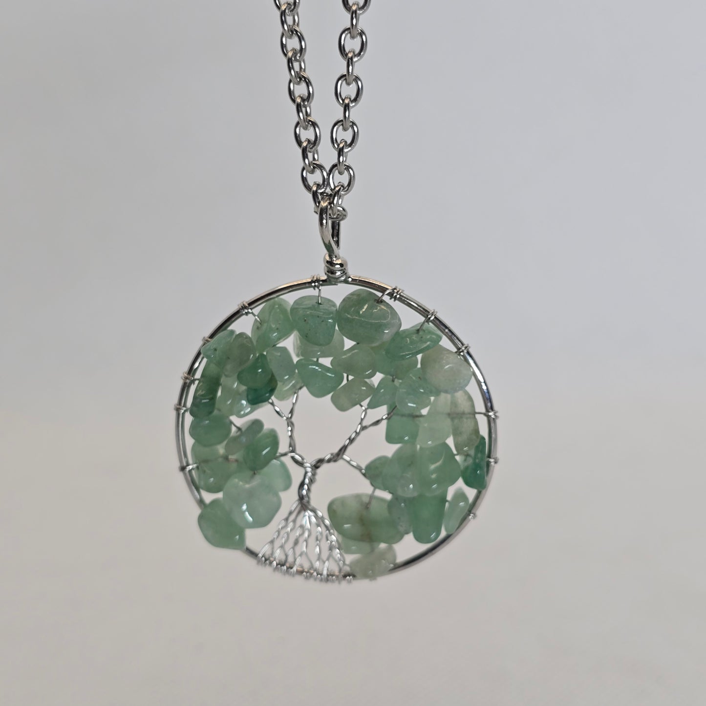 Tree of life pendant necklace - Aventurine